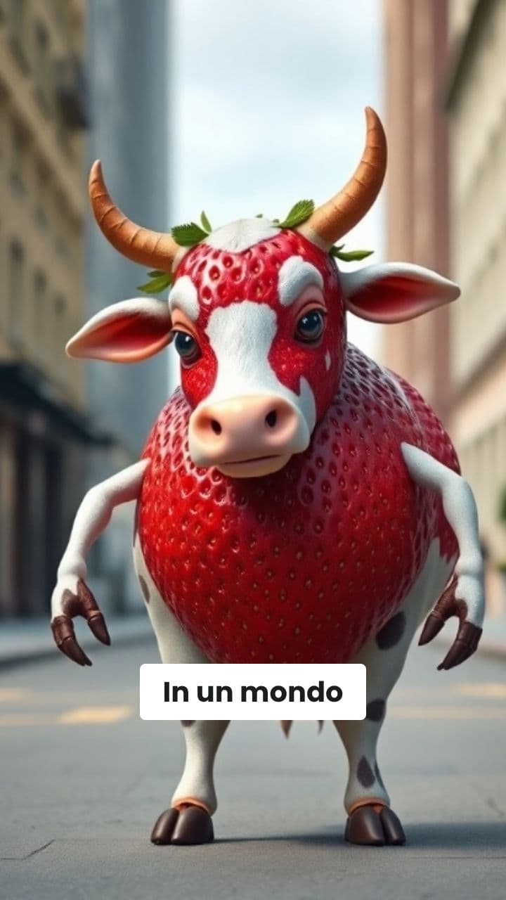 La Muccastrawberry-o e le Fragole Danzanti