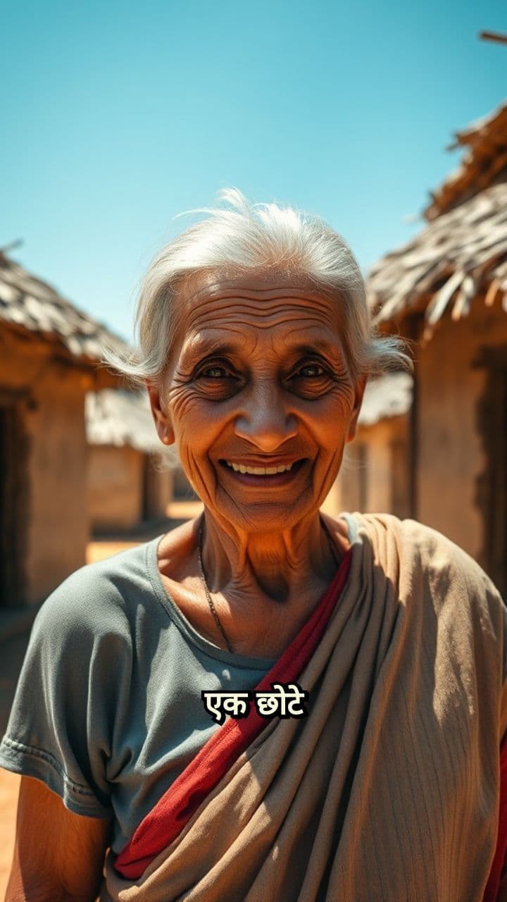 दादी और शरारती बंदर