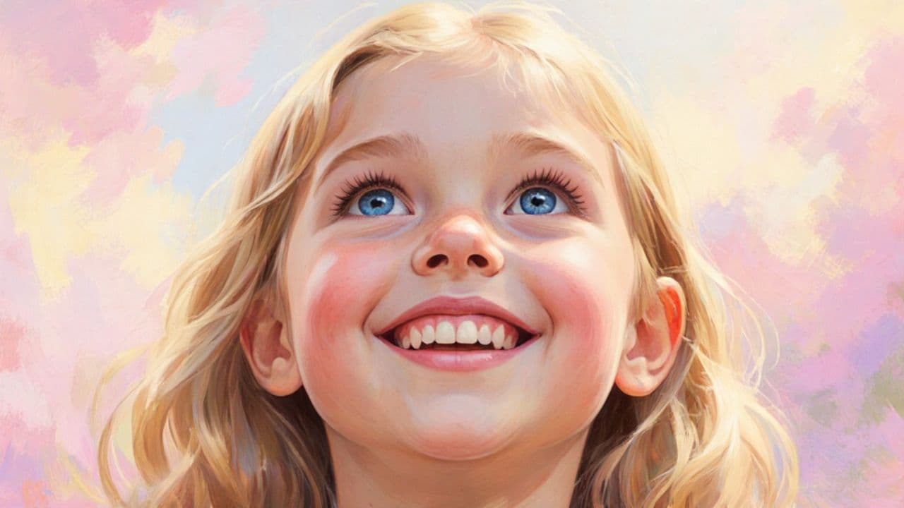 Prinzessin im Schloss aus Sonnenschein