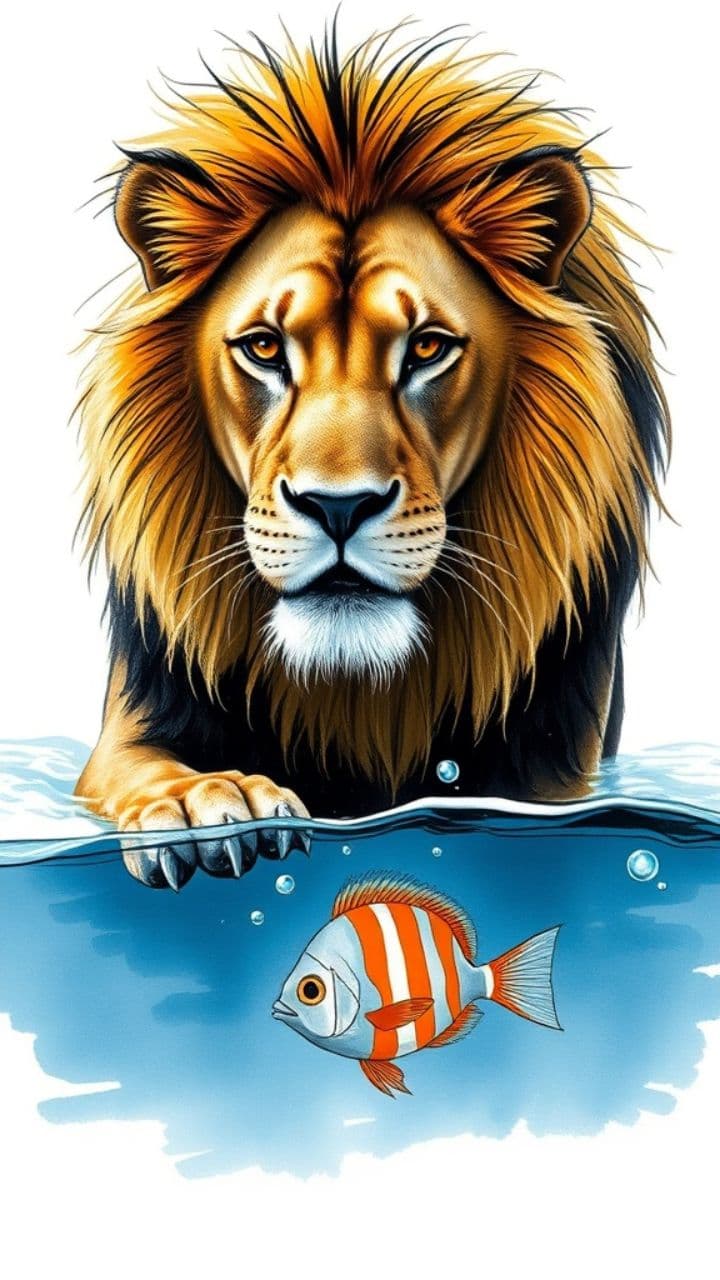 The Lion and the Sea