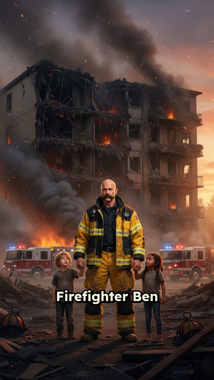 Heroic Rescue in the Flames