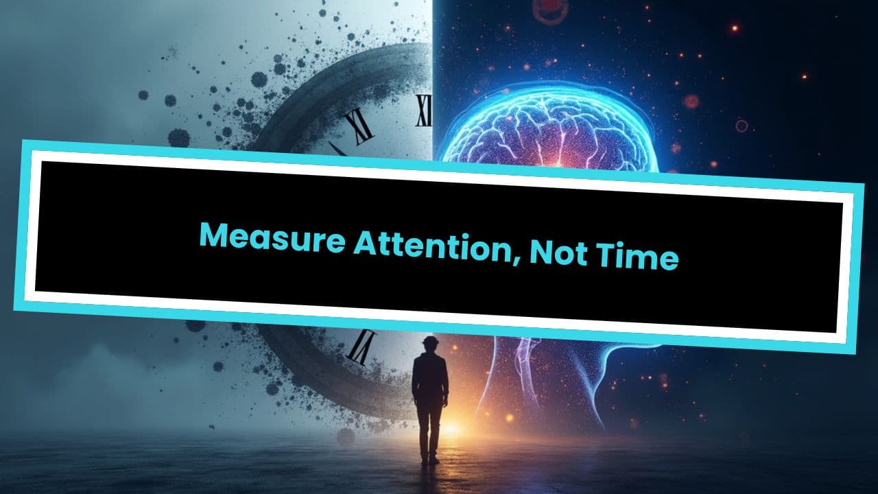 Measure Attention, Not Time