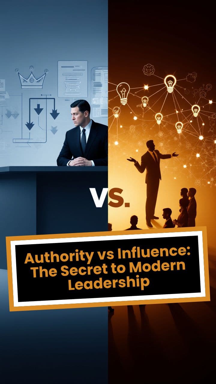 Authority vs Influence: The Secret to Modern Leadership