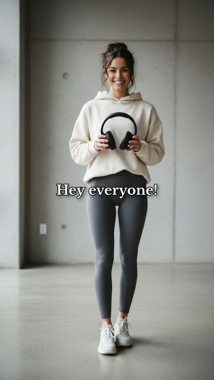 Influencer Headset Promotion