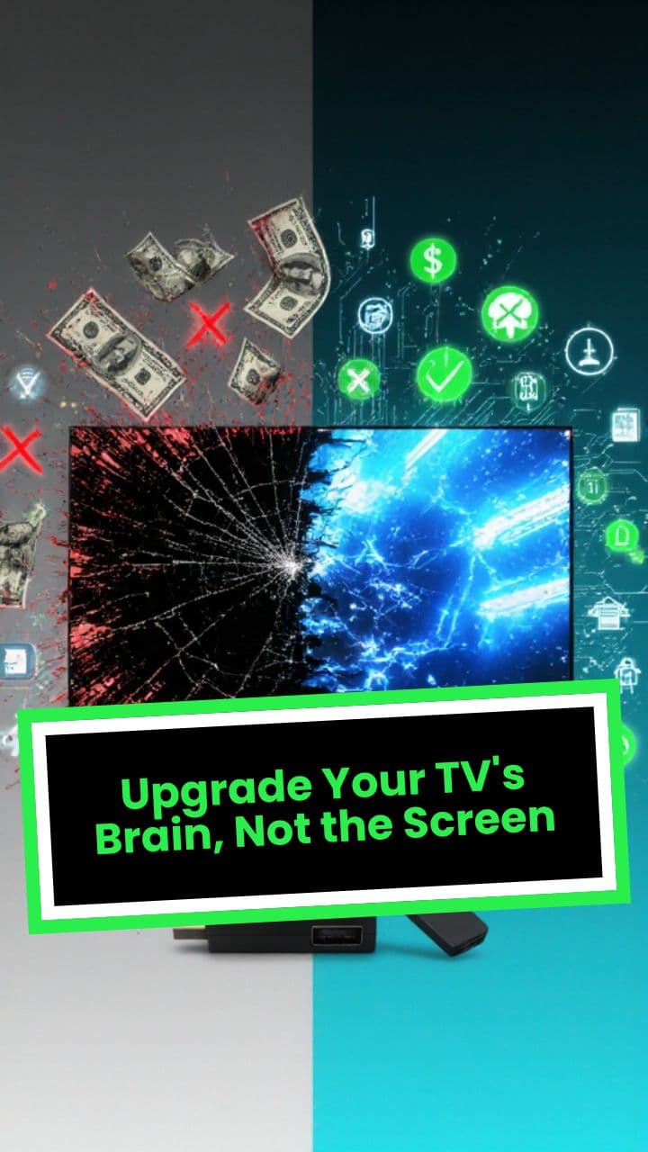 Upgrade Your TV's Brain, Not the Screen