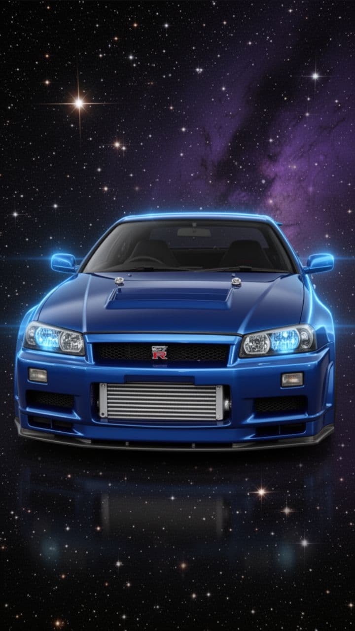 Skyline GT-R R34: Galactic Edition
