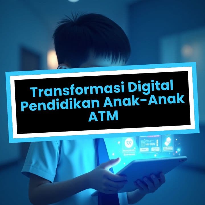Transformasi Digital Pendidikan Anak-Anak ATM