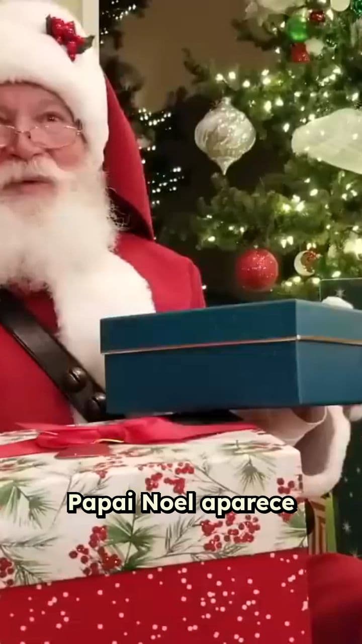 Papai Noel e o picolé de chocolate