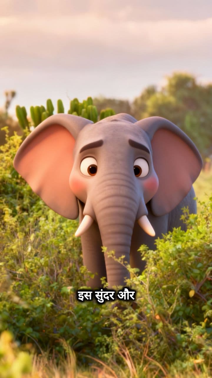 गजरज और मानों: जंगल की सीख