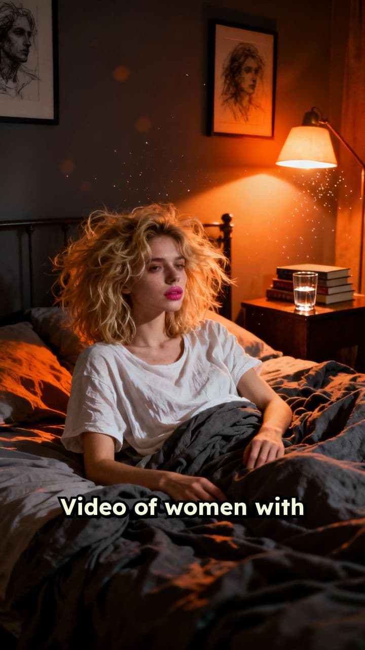 Blonde Woman in Explicit Sex Video