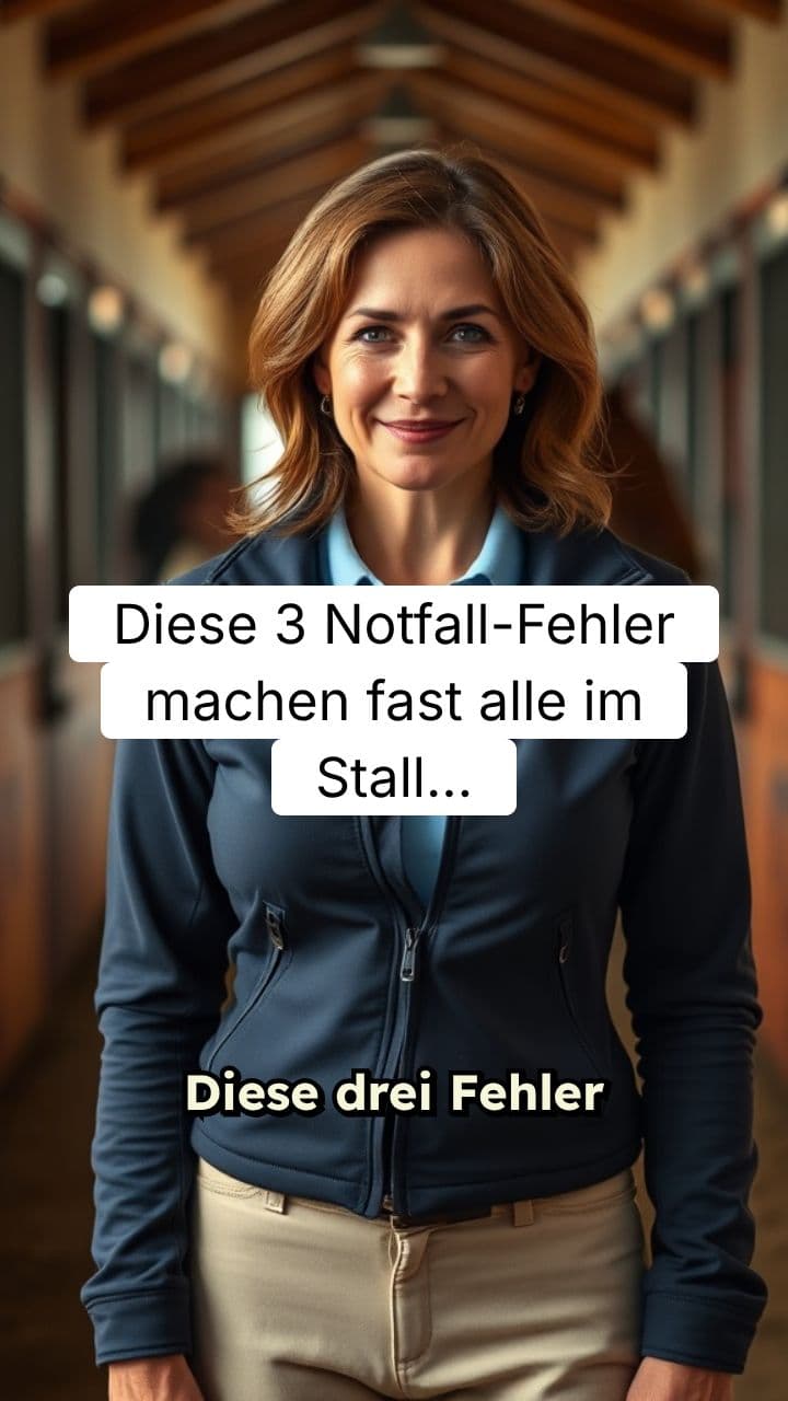3 häufige Notfall-Fehler im Stall