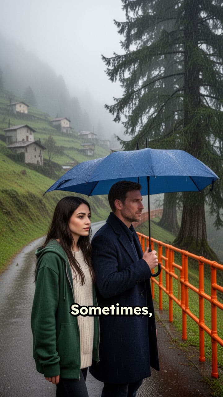 A Peaceful Walk in the Mist