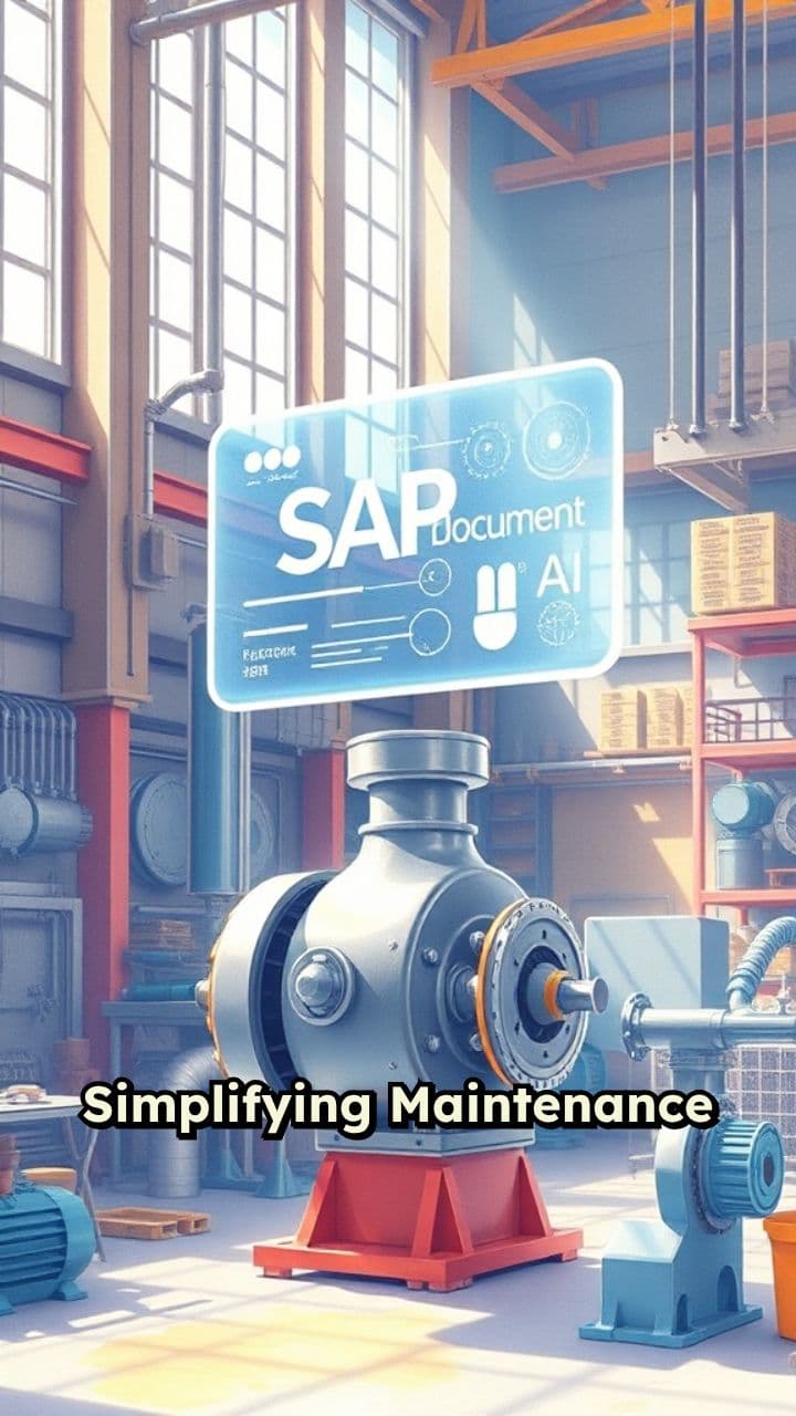 Simplifying Maintenance with SAP Document AI