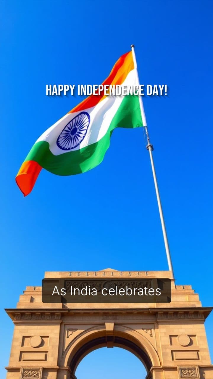 India's 79th Independence Day Greetings