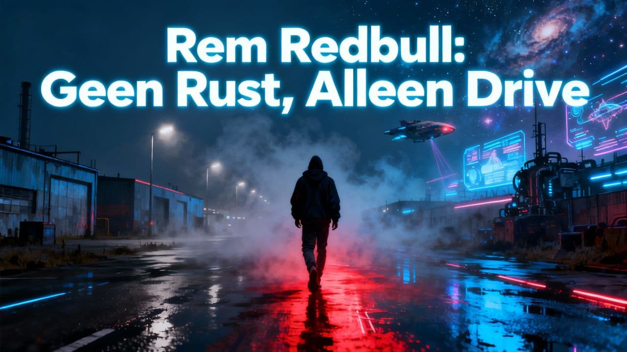 Rem Redbull: Geen Rust, Alleen Drive