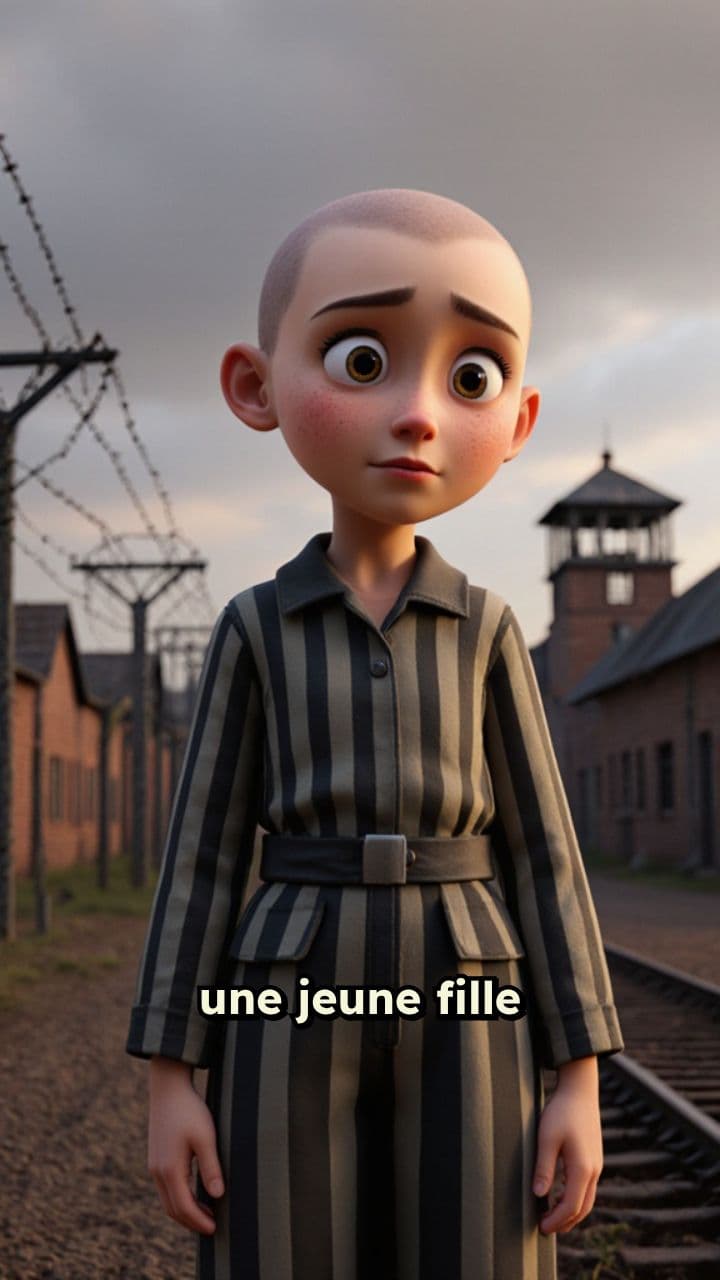 Une jeune fille à Auschwitz