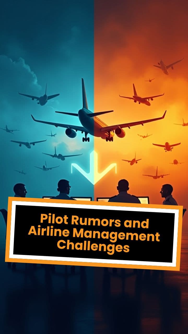 Pilot Rumors and Airline Management Challenges