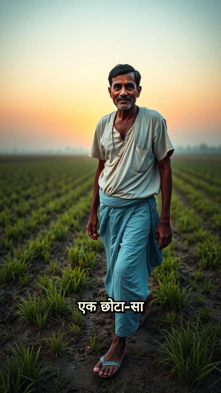 किसान की उम्मीद और मेहनत