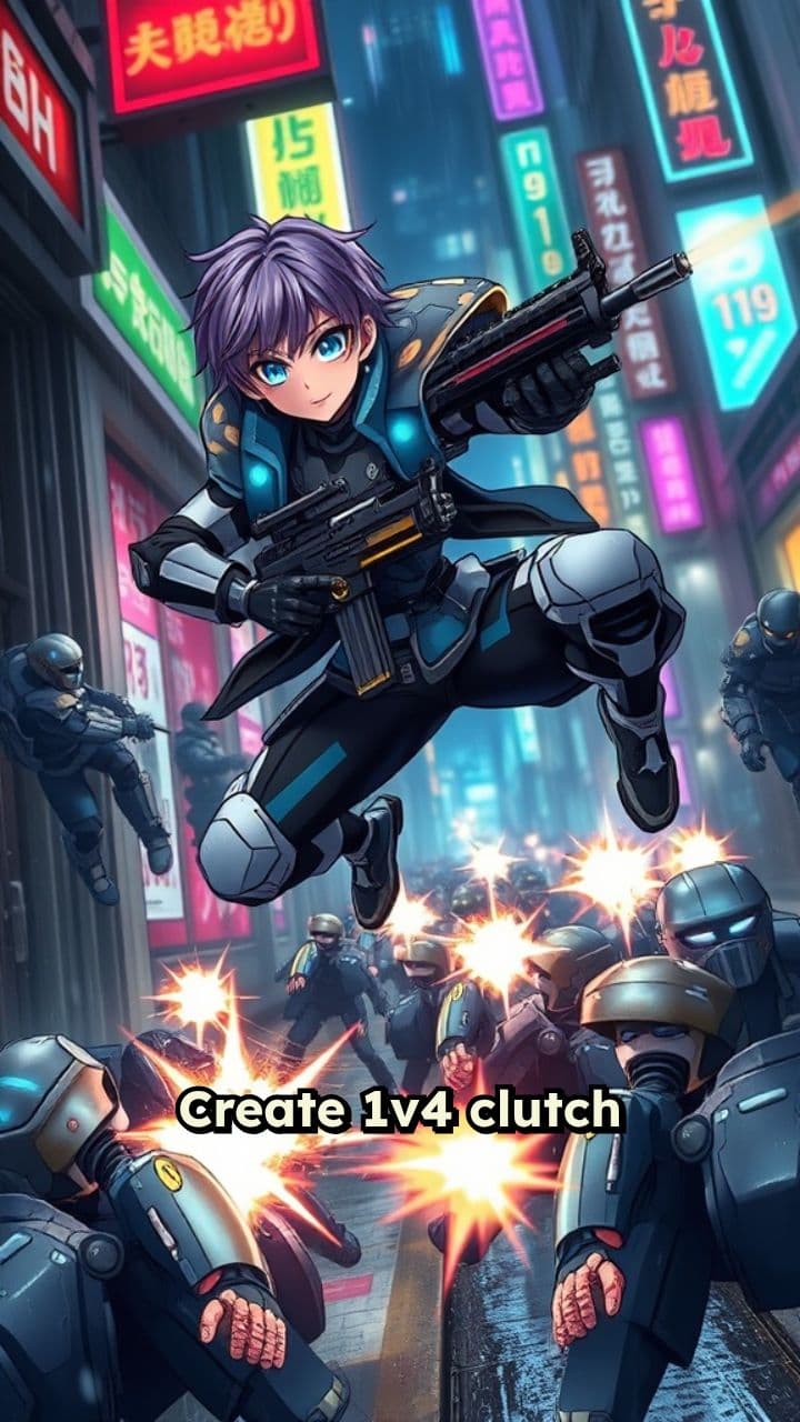 1v4 Headshot Clutch Montage