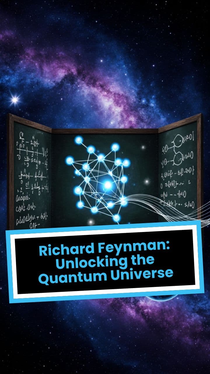 Richard Feynman: Unlocking the Quantum Universe