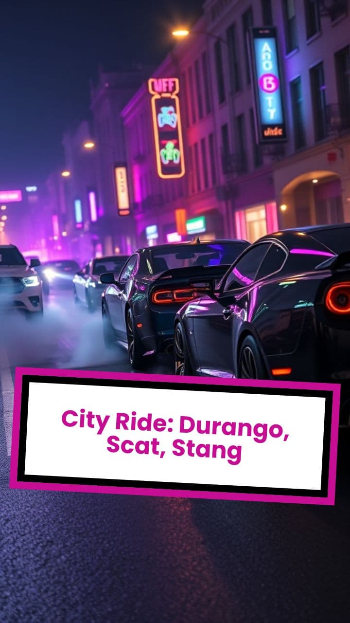 City Ride: Durango, Scat, Stang