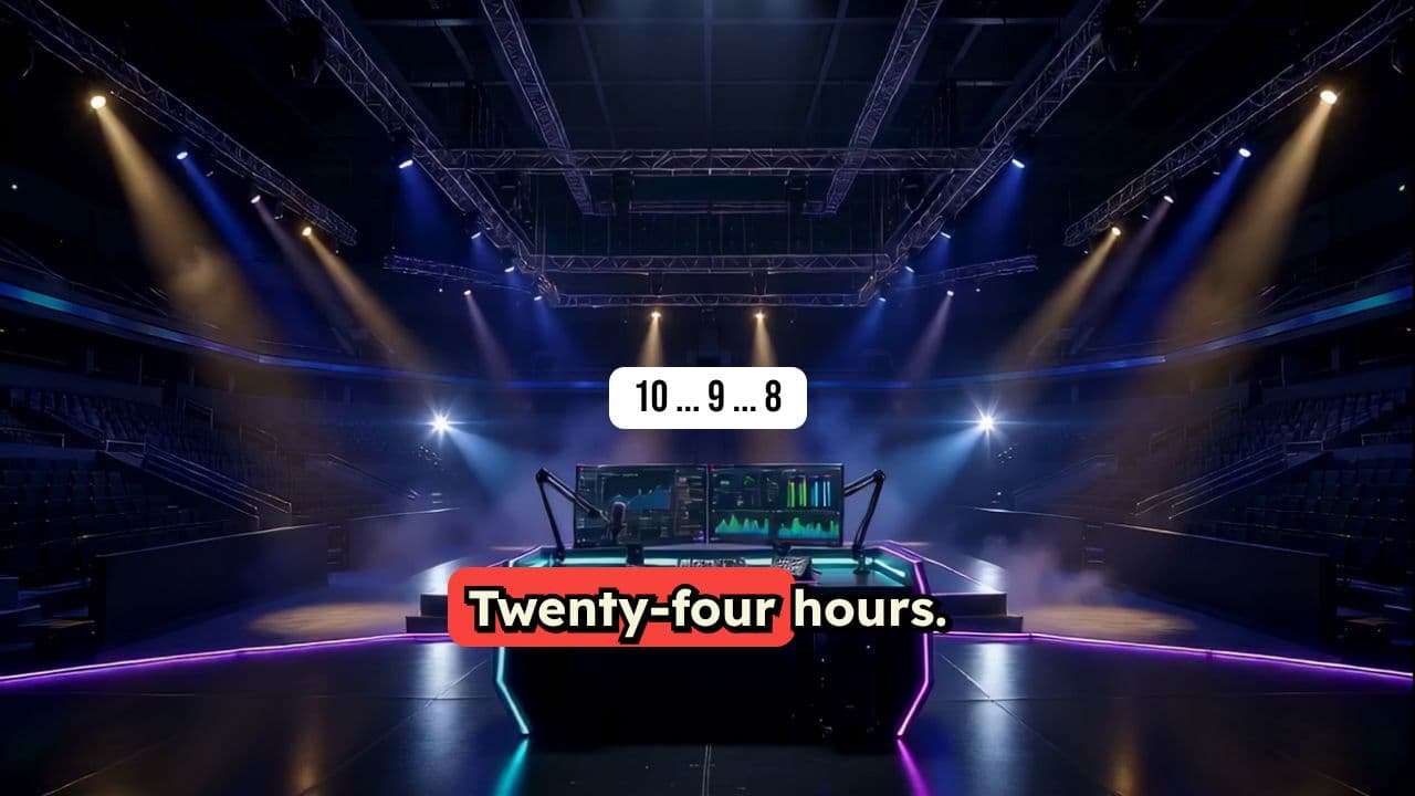 24 Hour Stream Challenge Completed - Epic Countdown