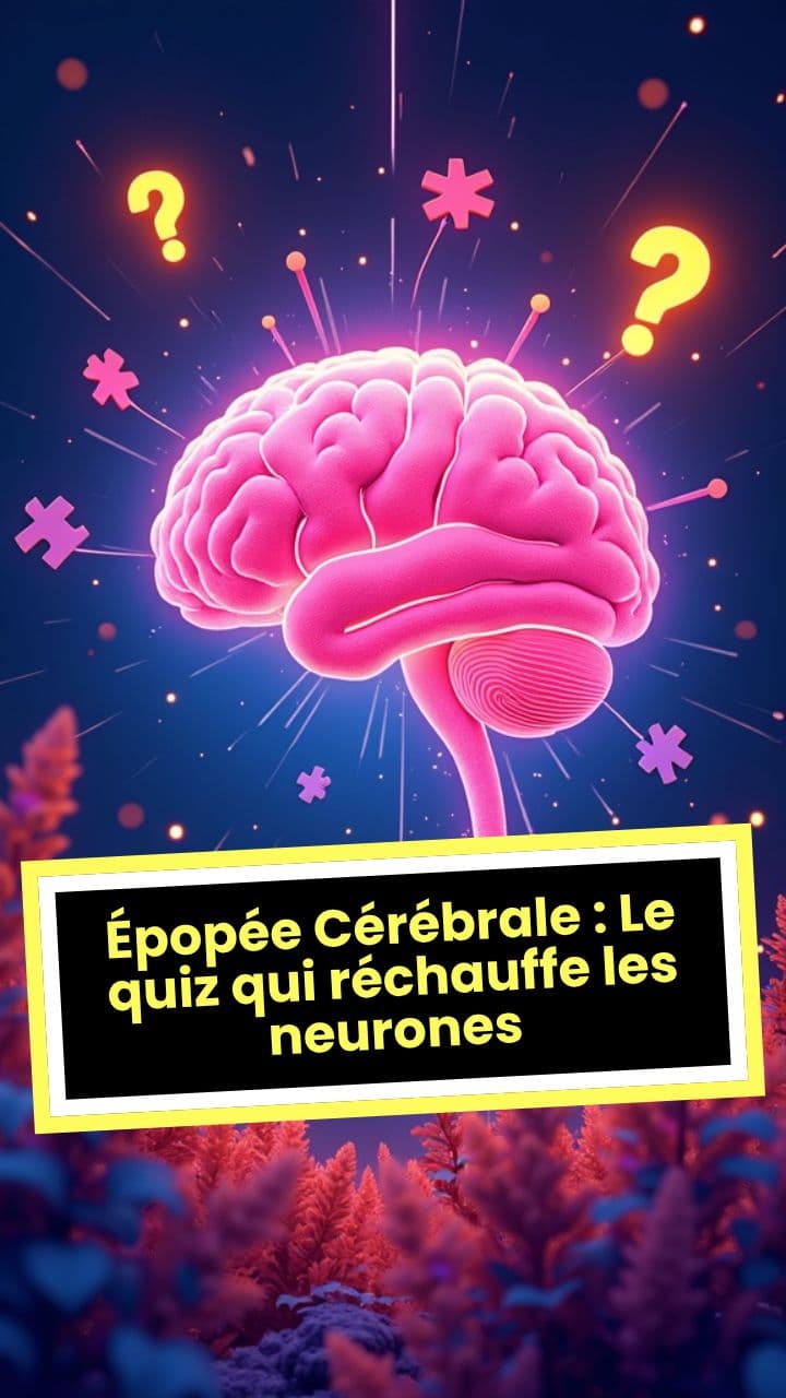 Épopée Cérébrale : Le quiz qui réchauffe les neurones