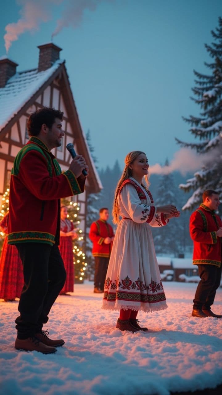 Kalėdos kaime: džiaugsmai ir išdaigos