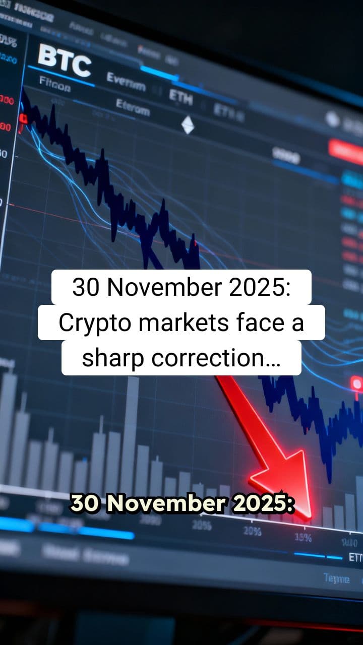 Why Crypto Crashed on 30 Nov 2025