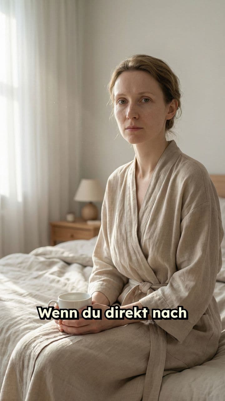 Kaffee direkt nach dem Aufstehen?