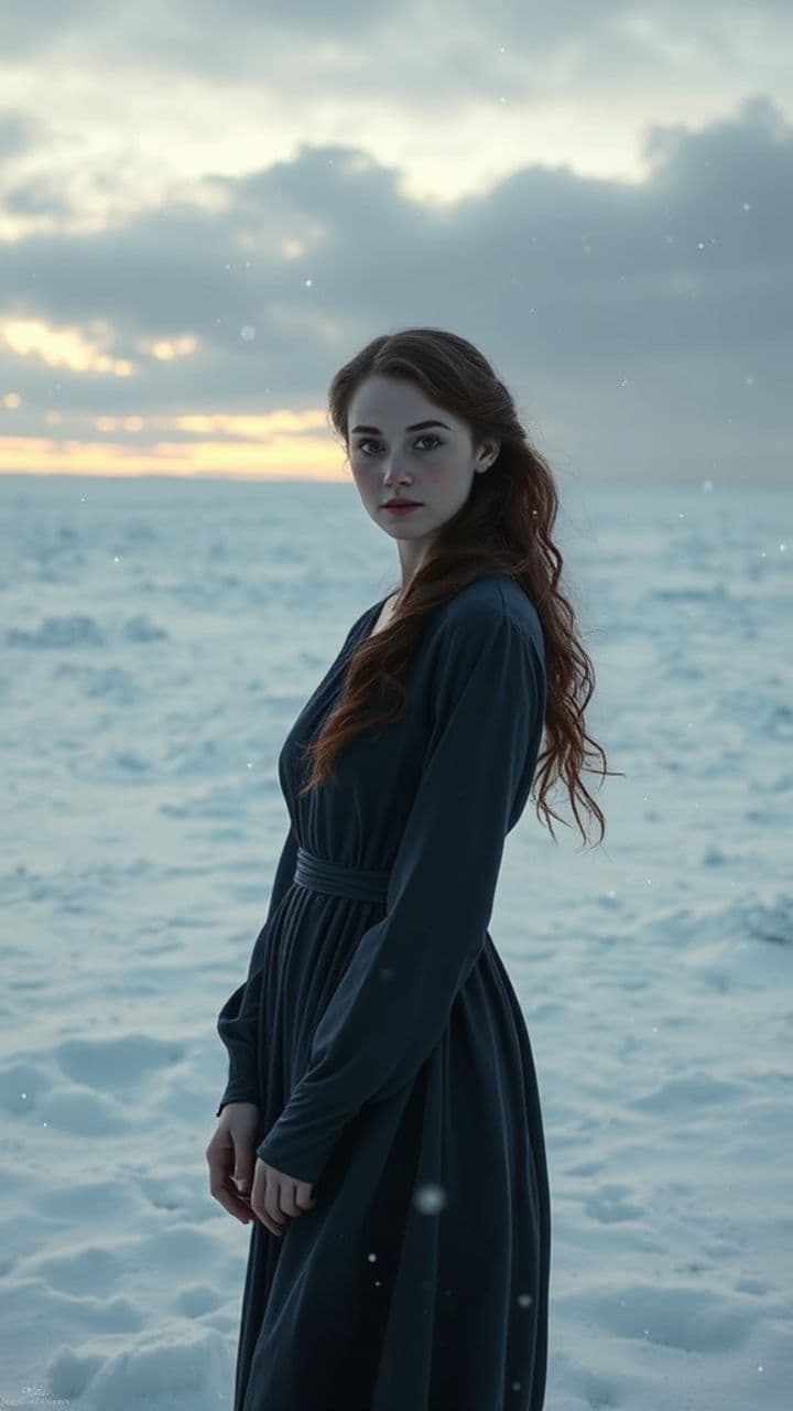 Бабочки на снегу