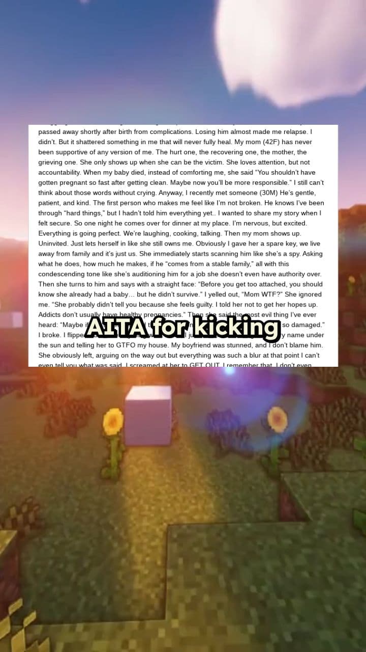 Kicking Out My Mom: A Tough Decision