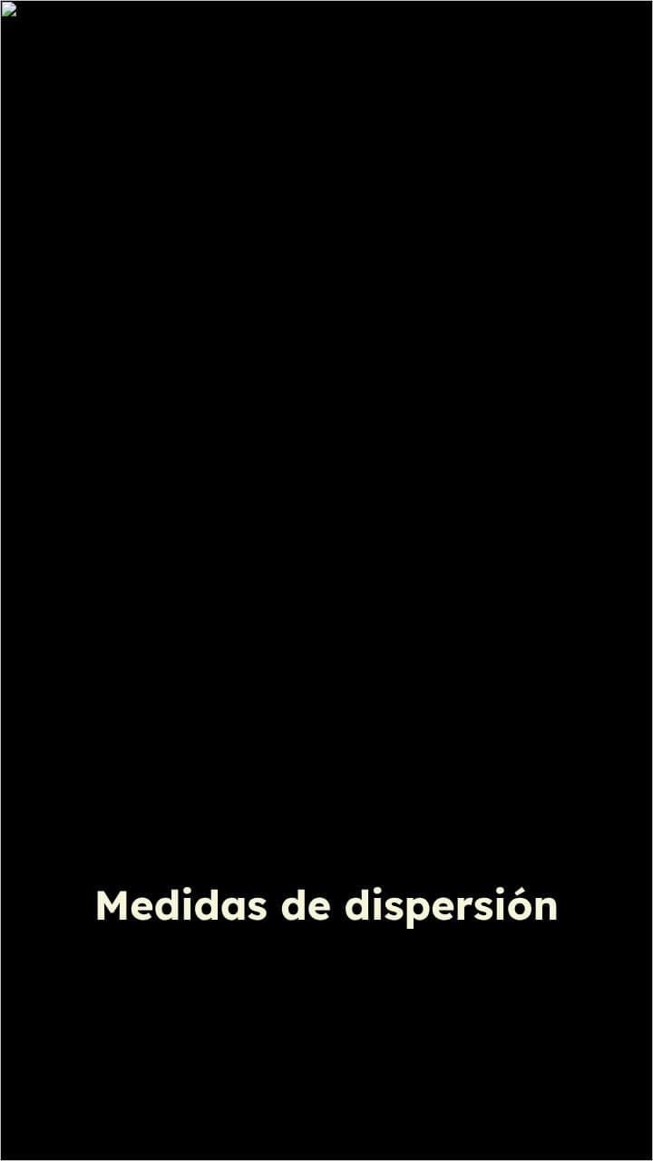 Medidas de dispersión en estadística