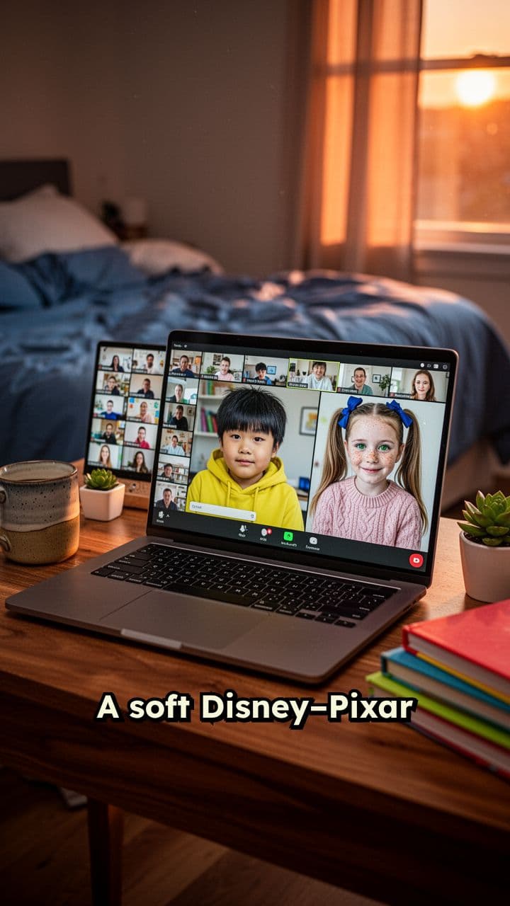 Secret Smiles in Virtual Class