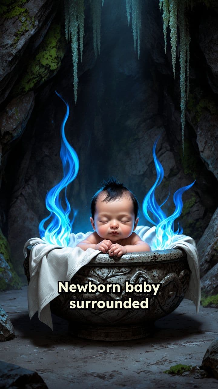 Newborn of Blue Flames