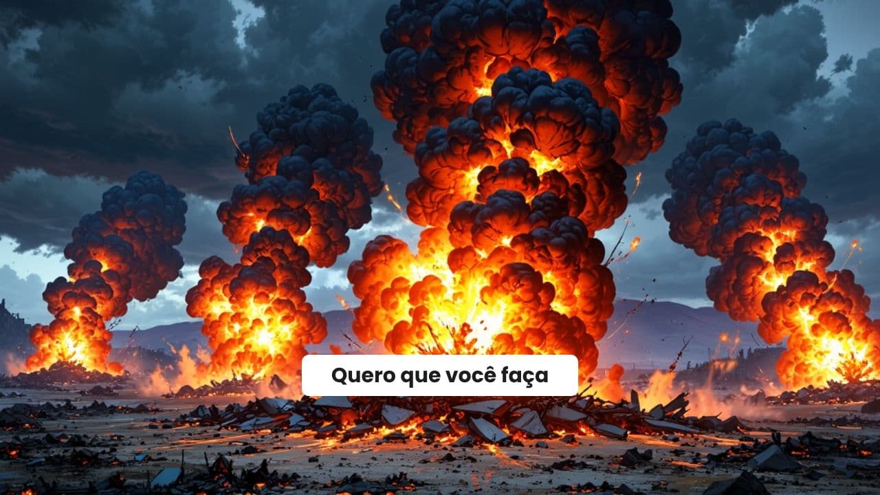 Explosões e Monstros em Ação