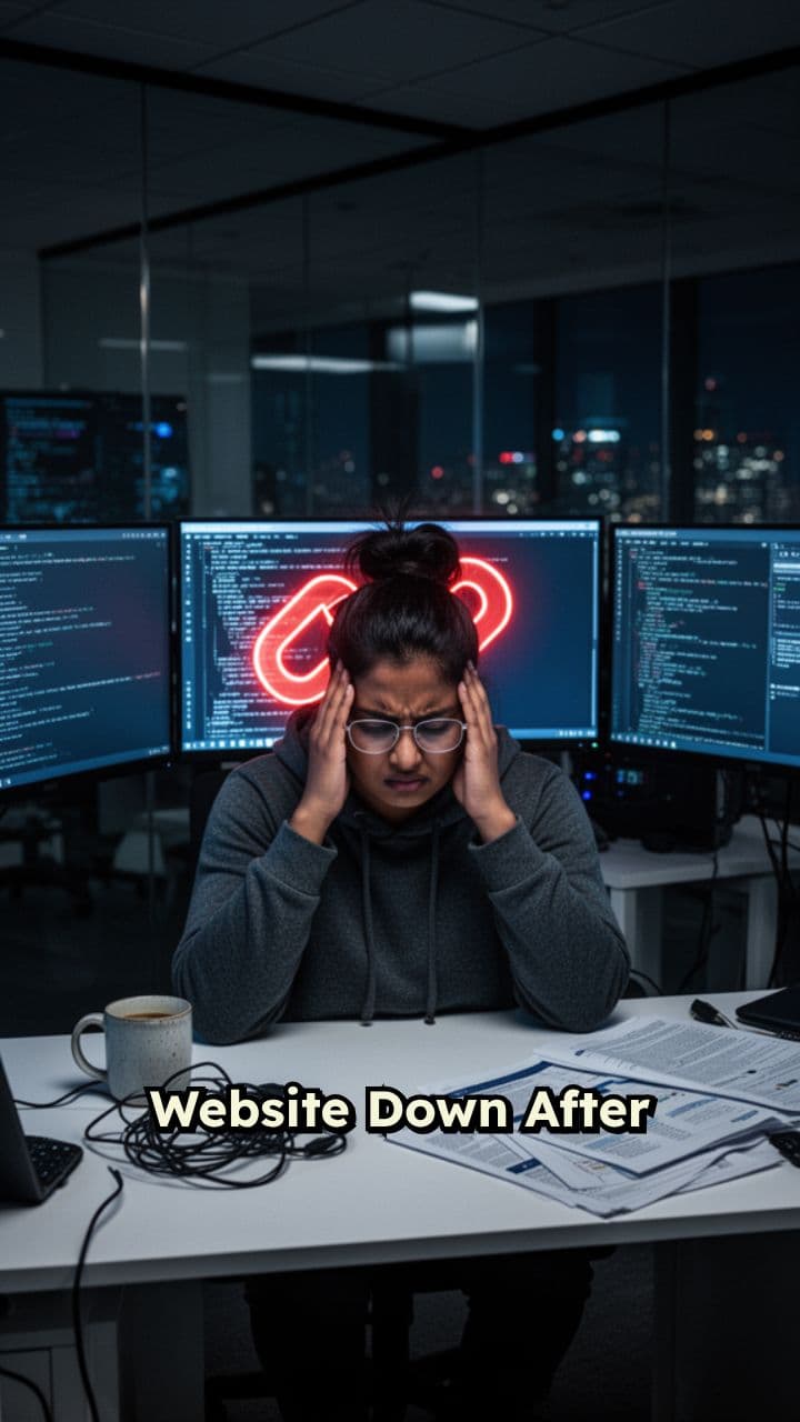 Website Down After Deployment Causes & Fixes