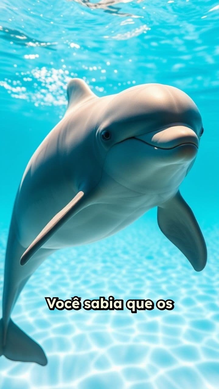 Golfinhos dormem com meio cérebro acordado