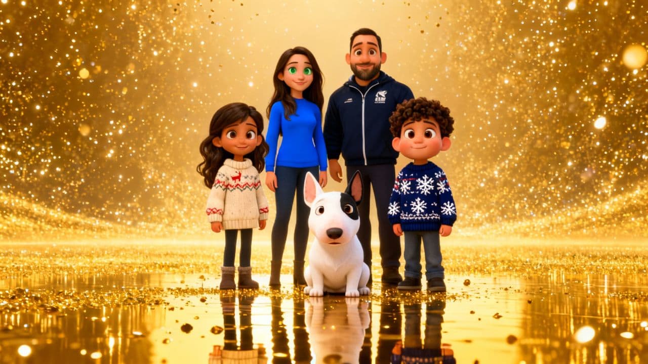 #7445 A Christmas Family Dream