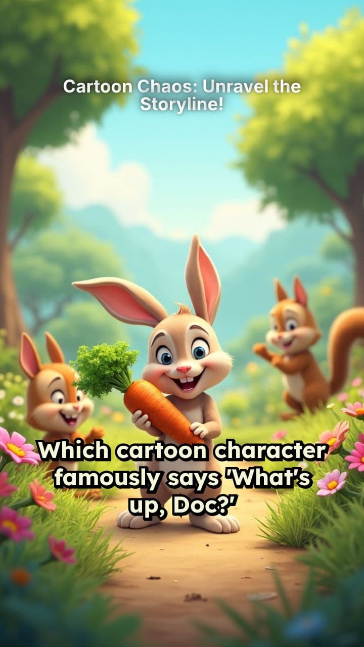 Cartoon Chaos: Unravel the Storyline!