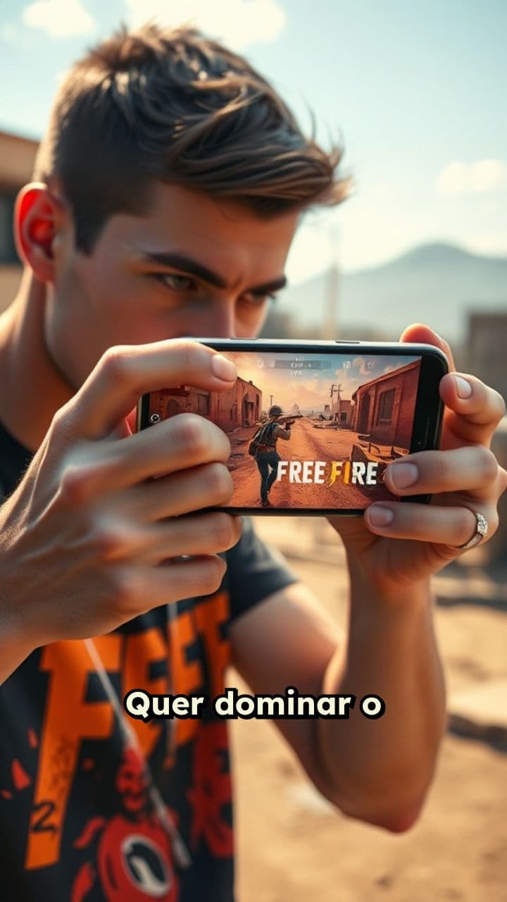 Free Fire: Domine a Sensibilidade no iPhone XS!