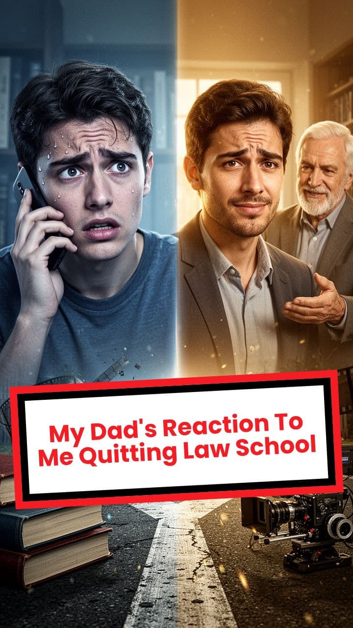 My Dad's Reaction To Me Quitting Law School