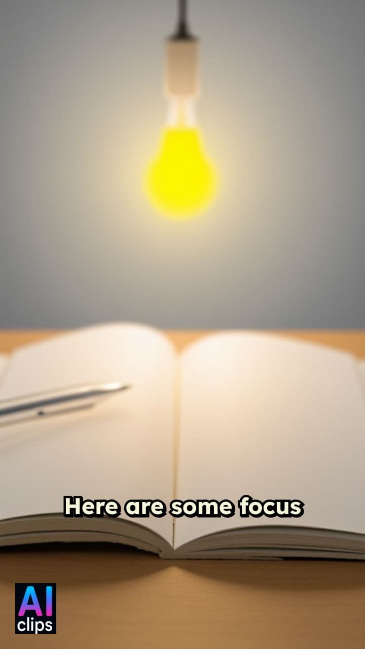 Focus Hacks for Productivity