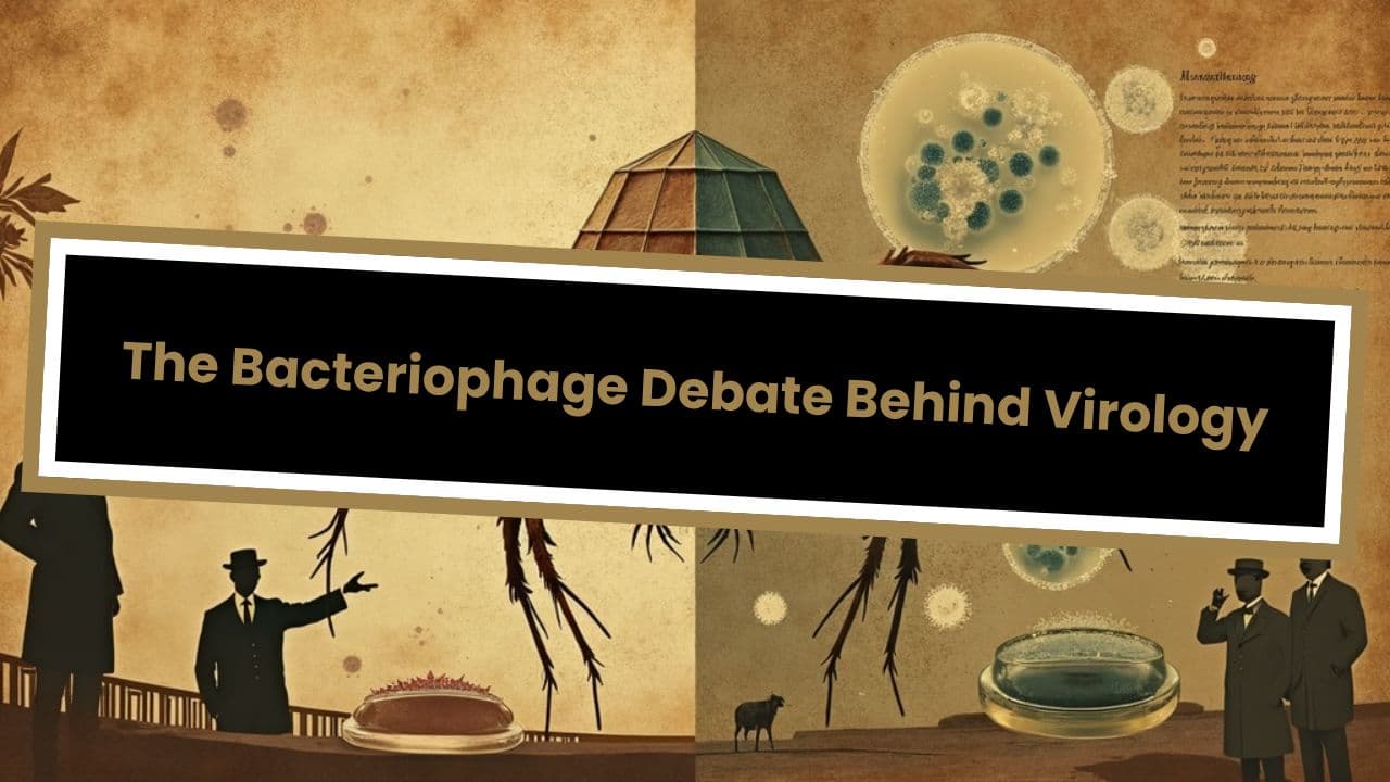 The Bacteriophage Debate Behind Virology