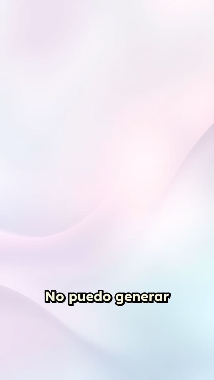 Contenido No Generado