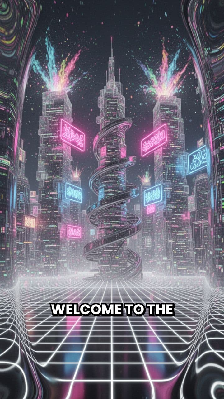 Neon Echoes: The AI Frontier