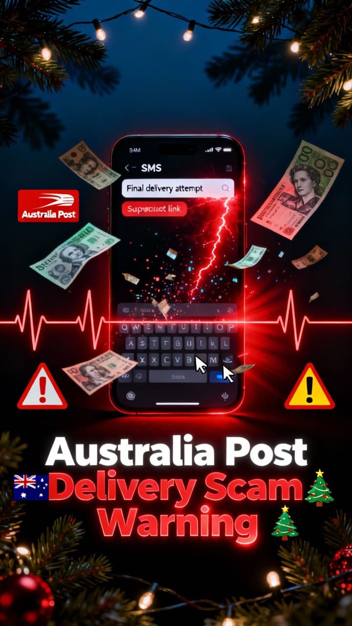 Australia Post Delivery Scam Warning