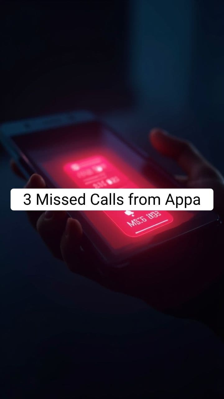 Missed Call from Appa
