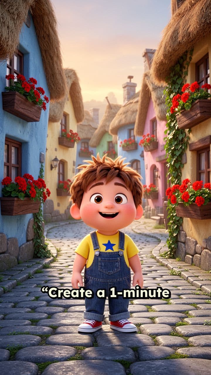 A Joyful Morning in the Village