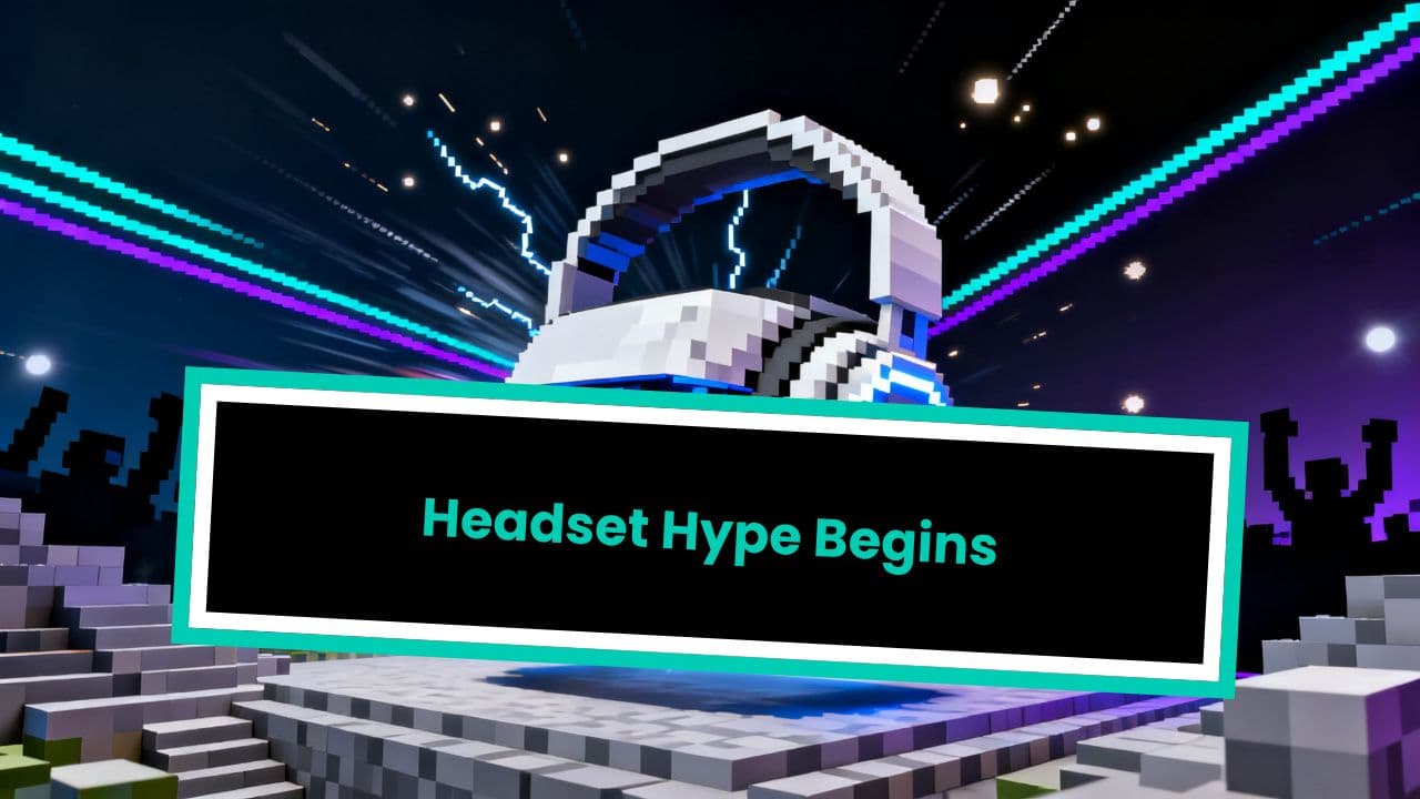 Headset Hype Begins